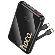 Q37 Graceful Fast Charging Power Bank 10000mAh with Built-In Cables