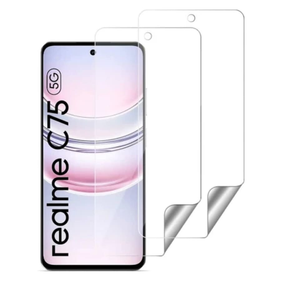 Hydrogel Screen Protector for Realme C75 5G (Pack of 2)