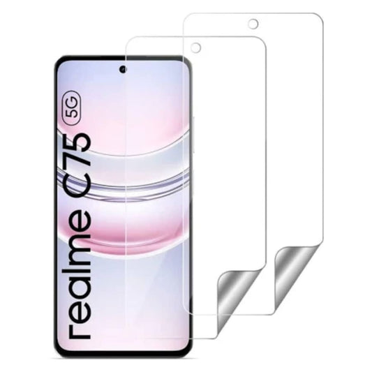 Hydrogel Screen Protector for Realme C75 5G (Pack of 2)