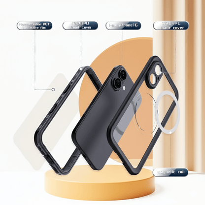 Durable Magsafe Waterproof Cover for iPhone 16