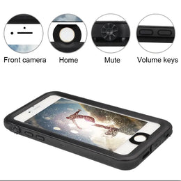 Redpepper Waterproof Case for iPhone 7 Plus / 8 Black