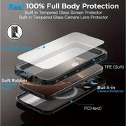 Redpepper Waterproof MagSafe Case for iPhone 16 Pro Max | Shockproof