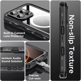 Redpepper Waterproof MagSafe Case for iPhone 16 Pro | Shockproof Cover