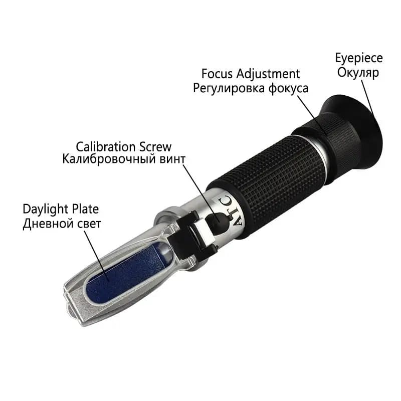 Refractometer - Alcohol (0-80% Alcohol)