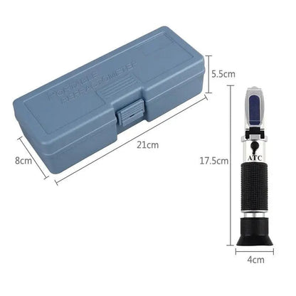 Refractometer - Alcohol (0-80% Alcohol)