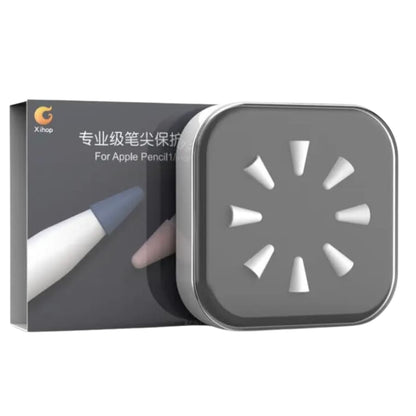 Replacement Apple Pencil Tip Cover 8 Pack (1st & 2nd Generation) (White)
