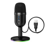 RGB Desktop Omni-Directional Microphone with One-Key Mute (L25)