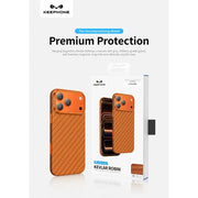ROBIN Keephone Genuine Kevlar Case for iPhone 17 Pro Max with MagSafe - Mobile Phone