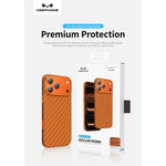 ROBIN Keephone Genuine Kevlar Case for iPhone 17 Pro with MagSafe - Mobile Phone