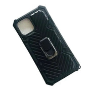 Rugged Armor Case for iPhone 12 Pro Max (6.7”) (Black) - Black - Phone cases