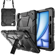 Rugged iPad Pro 11’’ Case – Heavy-Duty Shockproof Cover,Stand & Pencil Holder - Black