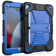 Rugged iPad Pro 11’’ Case – Heavy-Duty Shockproof Cover,Stand & Pencil Holder - Blue