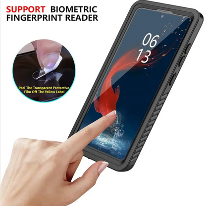 S20 FE Clear Back Waterproof Protective Cove