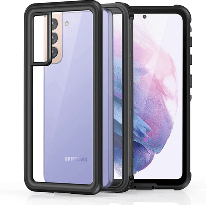 Galaxy S21 clear back waterproof Redpepper cover