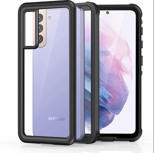 Galaxy S21 clear back waterproof Redpepper cover