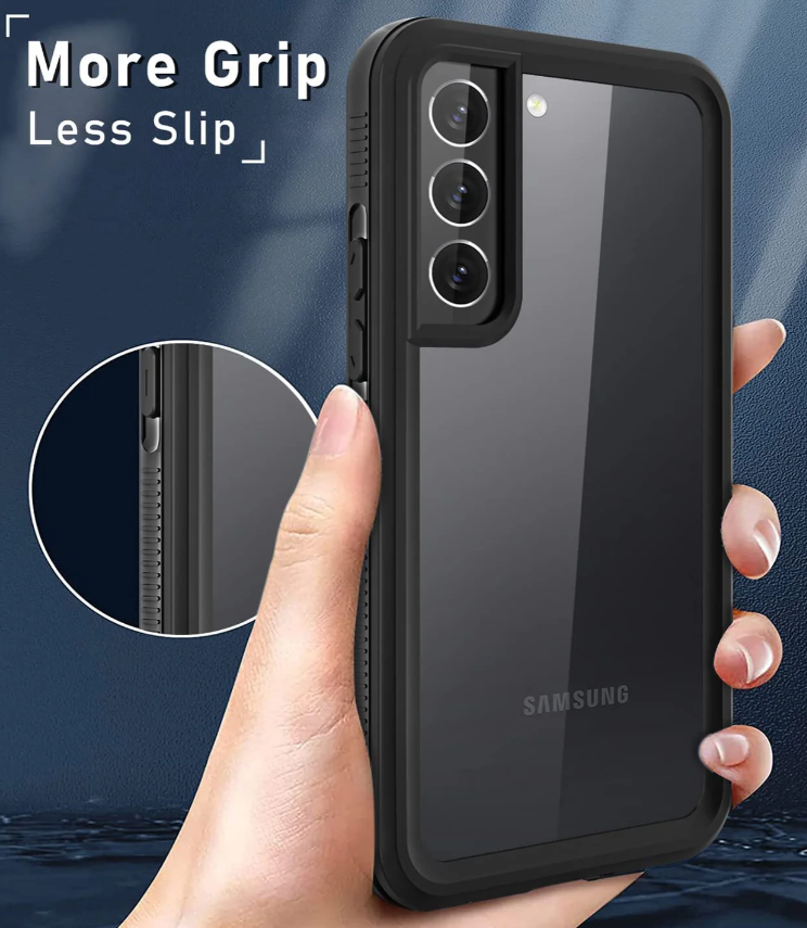 Samsung Galaxy S22 FE waterproof case full protection multi-angle view