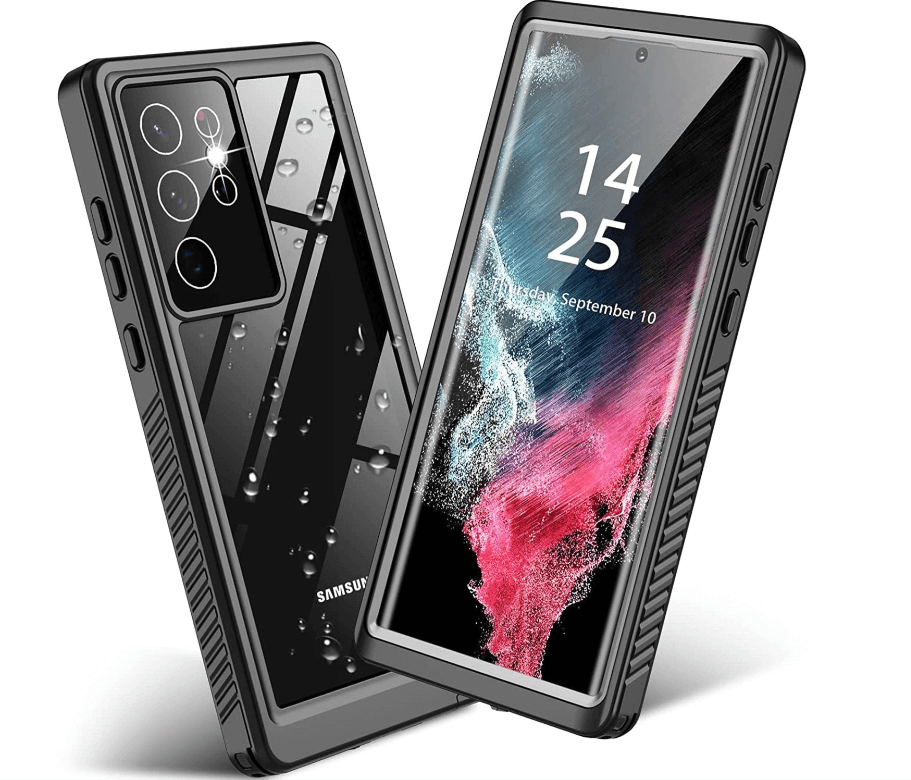 S24 Ultra Redpepper waterproof case front view