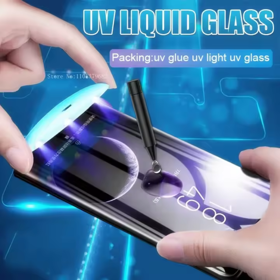 Curved Screen UV Tempered Glass Galaxy S24