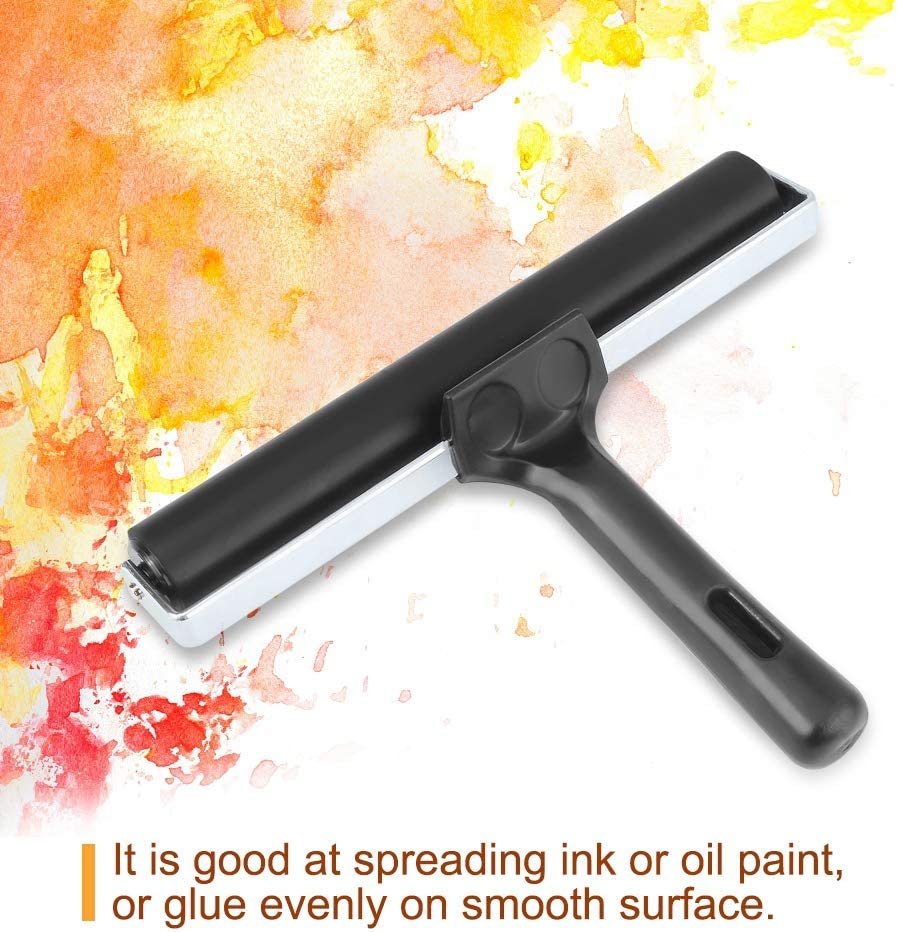 15cm Rubber Brayer Painting Roller for Screen Print Making