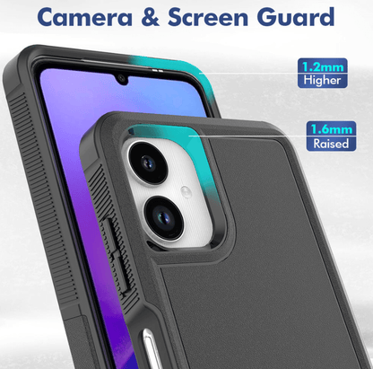 Samsung Galaxy A06 4G dual layer armor case back view