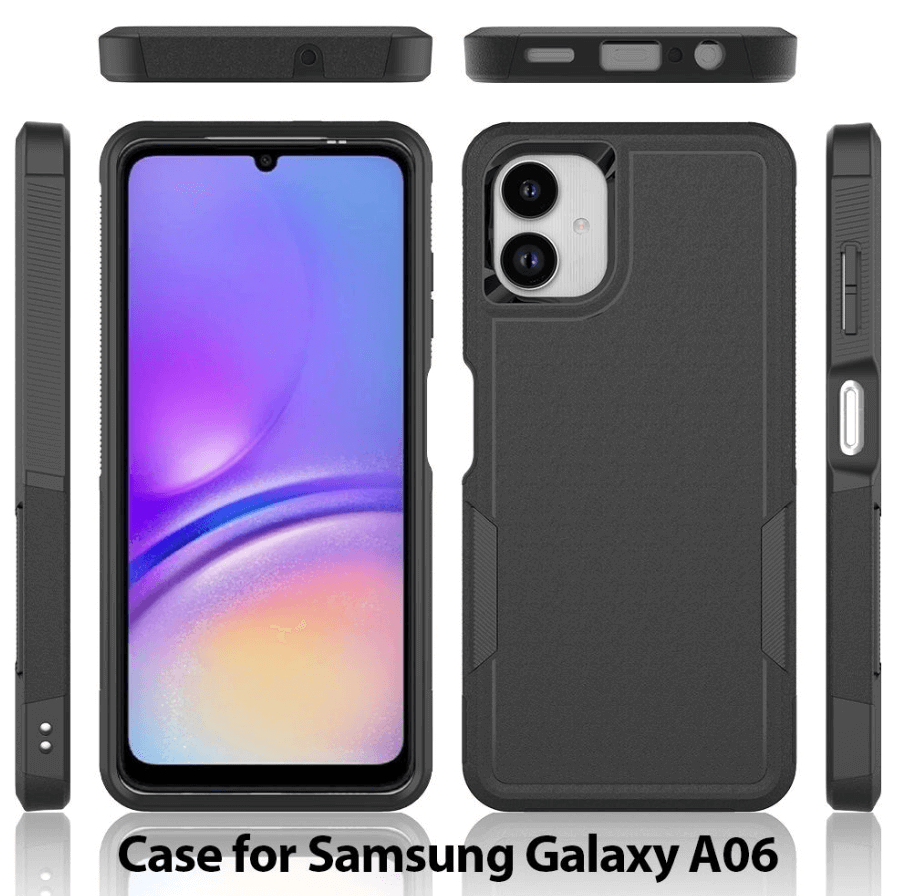 Samsung Galaxy A06 4G armor case precise cutouts