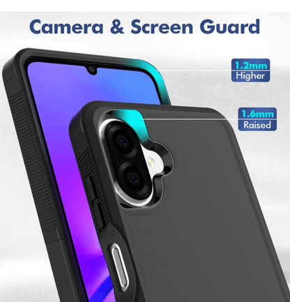 Samsung Galaxy A07 armor hard case shockproof design