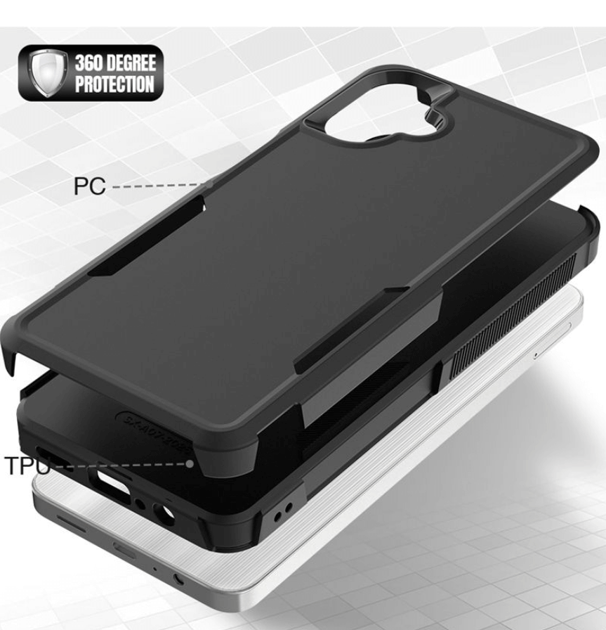 Samsung Galaxy A07 TPU PC dual layer armor case