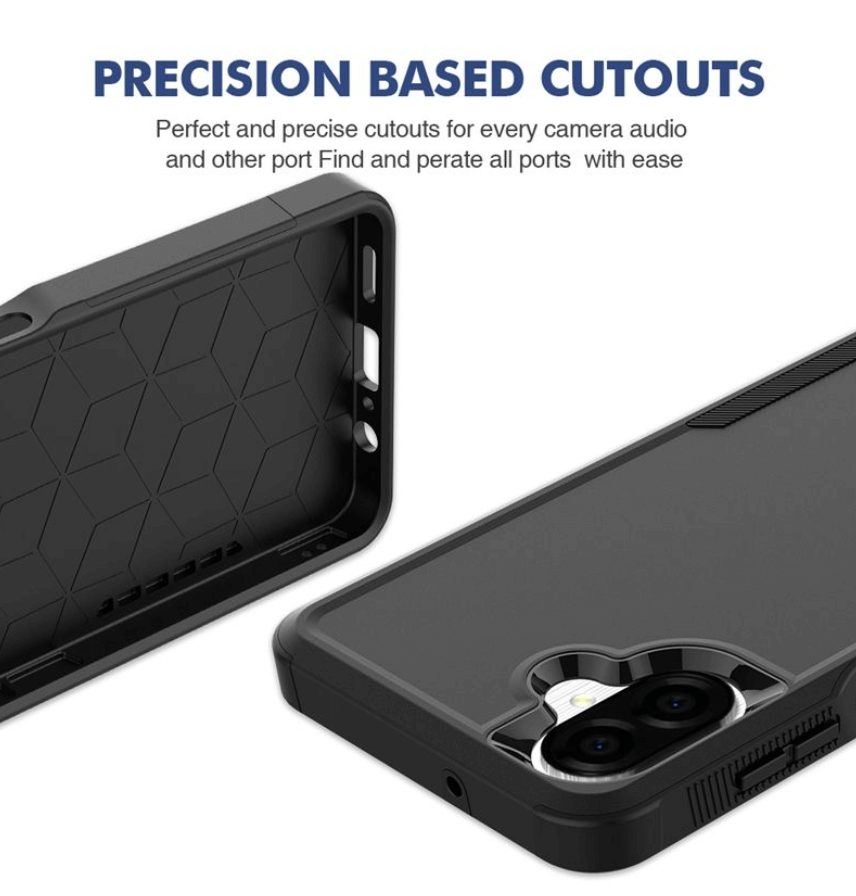 Samsung Galaxy A07 rugged armor back cover