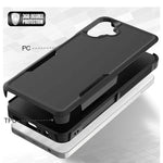 Samsung Galaxy A07 Dual Layer Armor Hard Case – Black - Mobile Phone