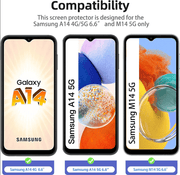 Samsung Galaxy A14 9H Tempered Glass Screen Protector