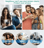 Samsung Galaxy A14 Privacy Tempered Glass Screen Protector