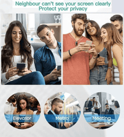 Samsung Galaxy A14 Privacy Tempered Glass Screen Protector