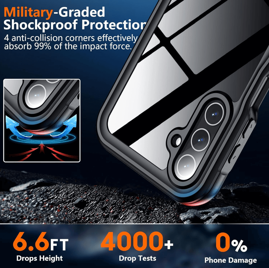 Samsung Galaxy A14 waterproof shockproof case