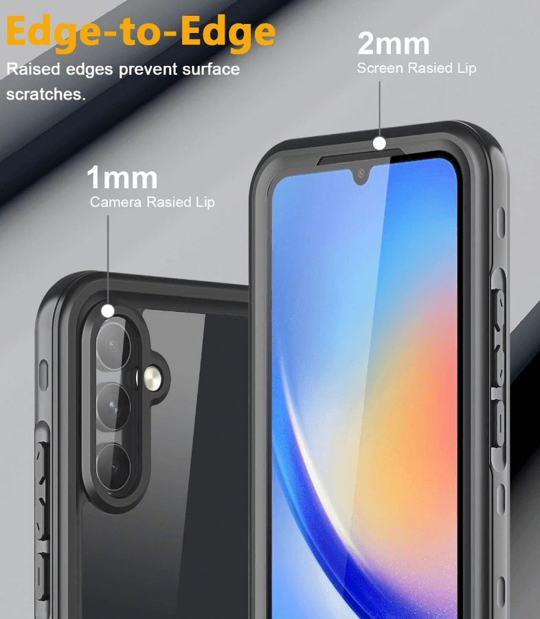 Samsung Galaxy A15 waterproof shockproof case