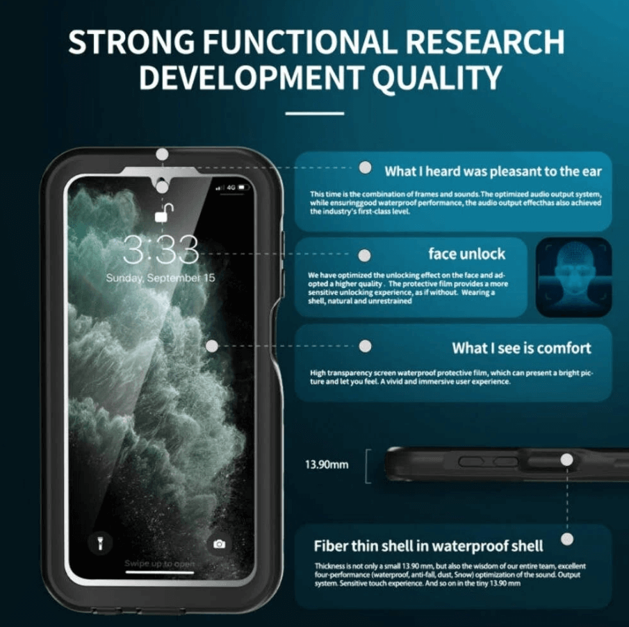 Samsung Galaxy A16 5G IP68 waterproof rugged case