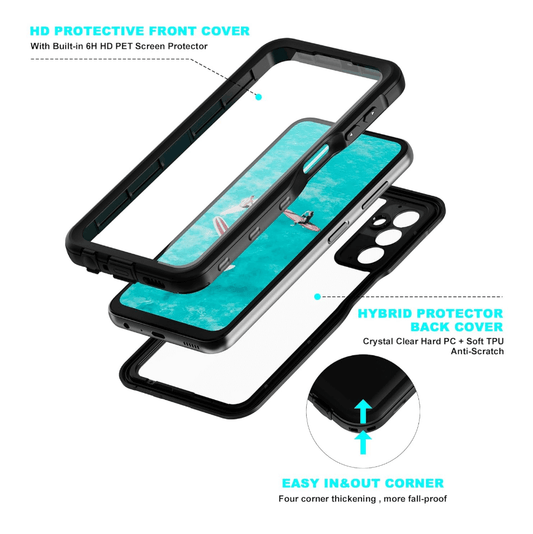 Samsung Galaxy A24 4G IP68 waterproof rugged case