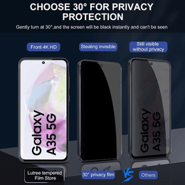 Samsung Galaxy A35 5G Privacy Tempered Glass Screen Protector