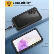 Samsung Galaxy A35 5G Waterproof Case Redpepper Full Protection - Mobile Phone