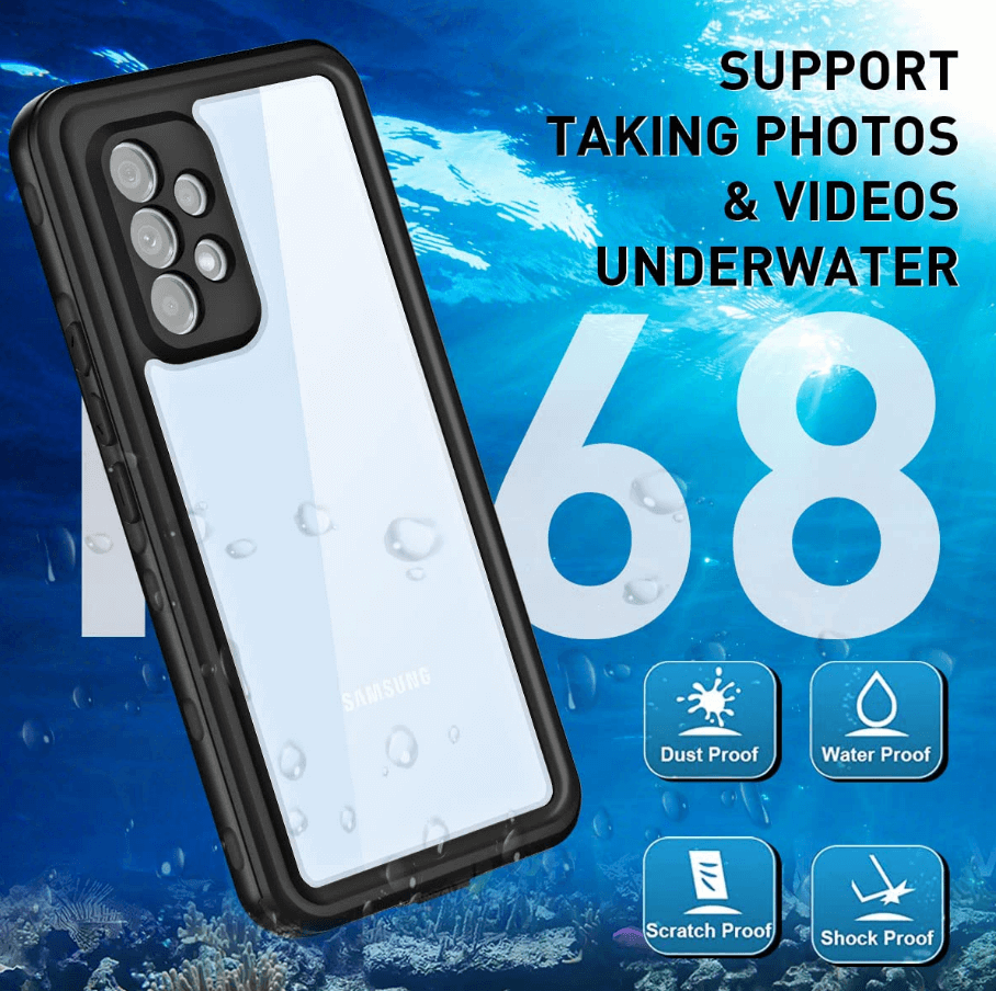 Samsung Galaxy A53 5G IP68 waterproof rugged case