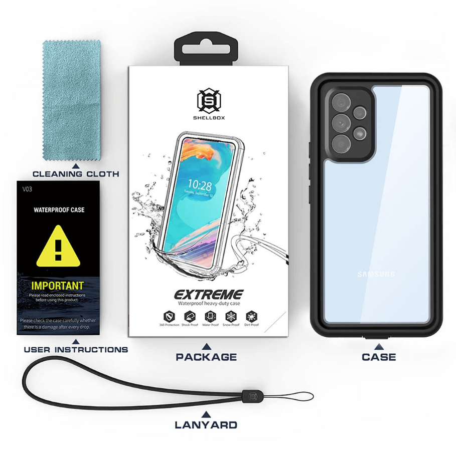 Samsung Galaxy A53 5G Redpepper waterproof case accessories