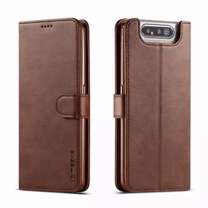 Wallet Case for Samsung Galaxy A80 / A90 (Brown)