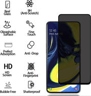 Samsung Galaxy A80 Privacy Tempered Glass Screen Protector
