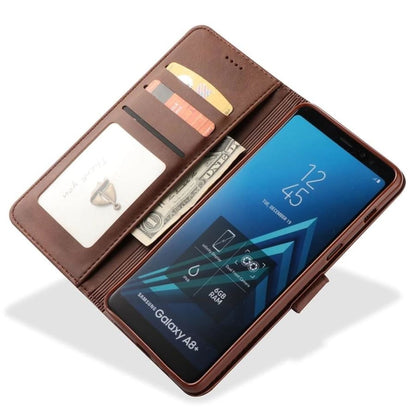 Flip Case for Samsung Galaxy A9 (2018) (Brown)