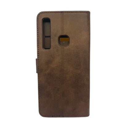 Flip Case for Samsung Galaxy A9 (2018) (Brown)