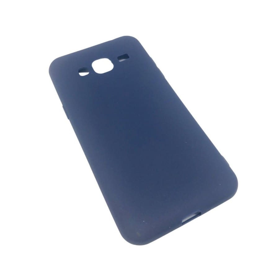 Silicone Case for Samsung Galaxy J3 (2016) (Navy Blue)