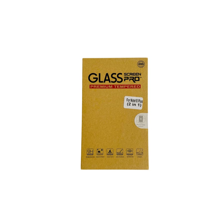 Screen Protector for Samsung Galaxy Note 10 Plus (2 in 1)