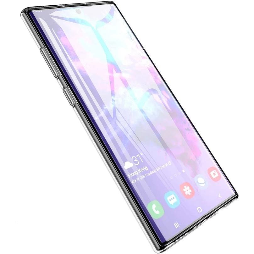 Silicone Case for Samsung Galaxy Note 10 Plus (Clear)