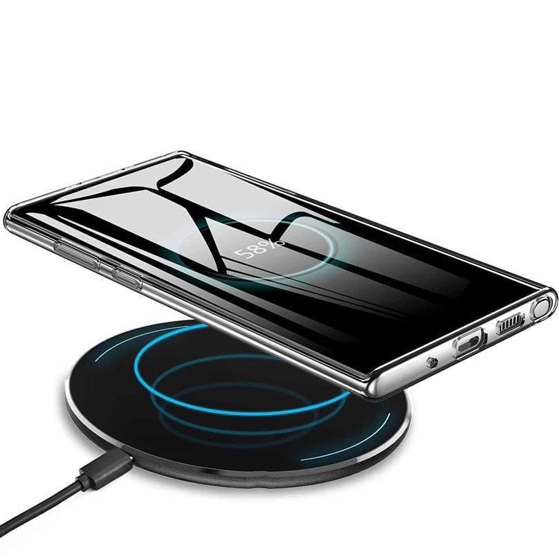 Silicone Case for Samsung Galaxy Note 10 Plus (Clear)