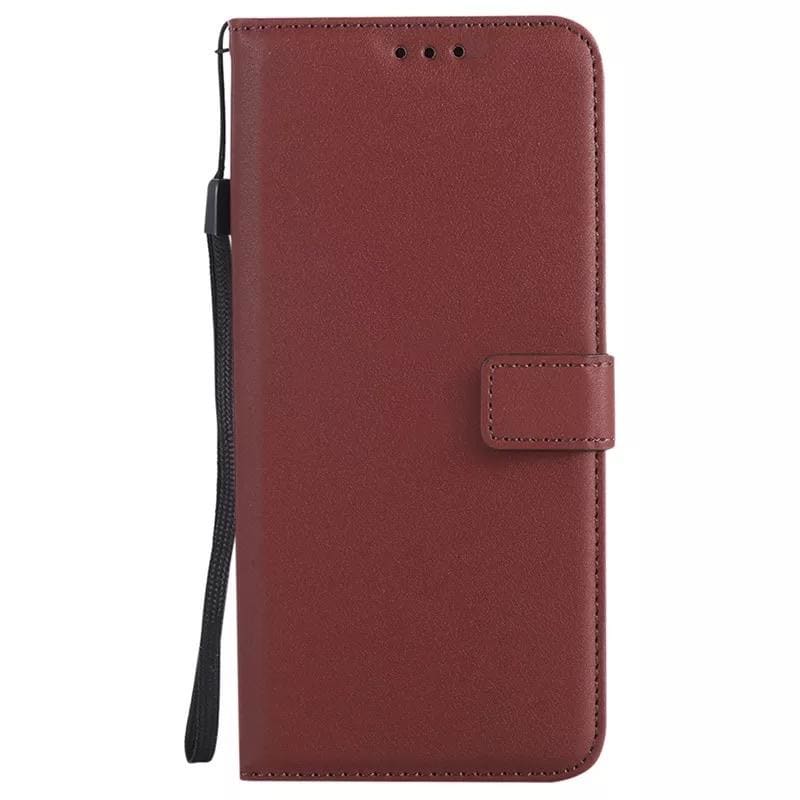 Wallet Case for Samsung Galaxy Note 4 (Brown)