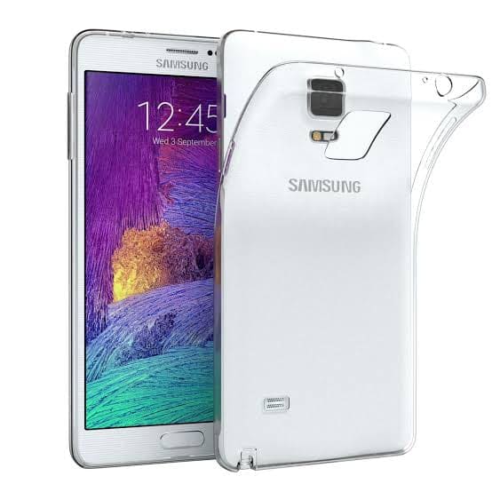 Silicone Case for Samsung Galaxy Note 4 (Clear)